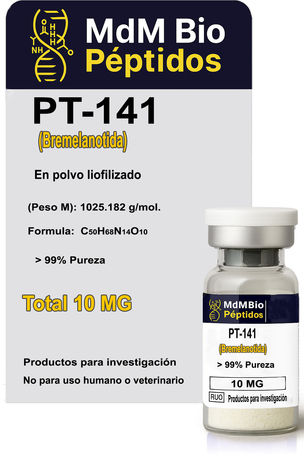 PT-141 (Bremelanotida) 10MG